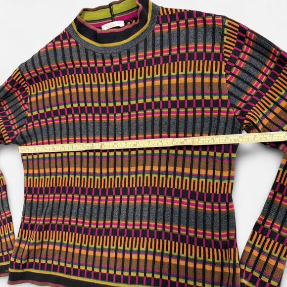Joan Vass vintage USA made multi-coloured sweater knit womens One size. - Picture 5 of 5